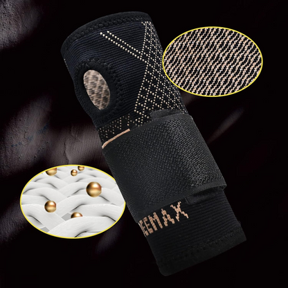 INDEEMAX Copper Wrist Compression Sleeve